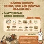 layanan konversi skripsi, tesis, dan disertasi jadi buku di Bening Pustaka