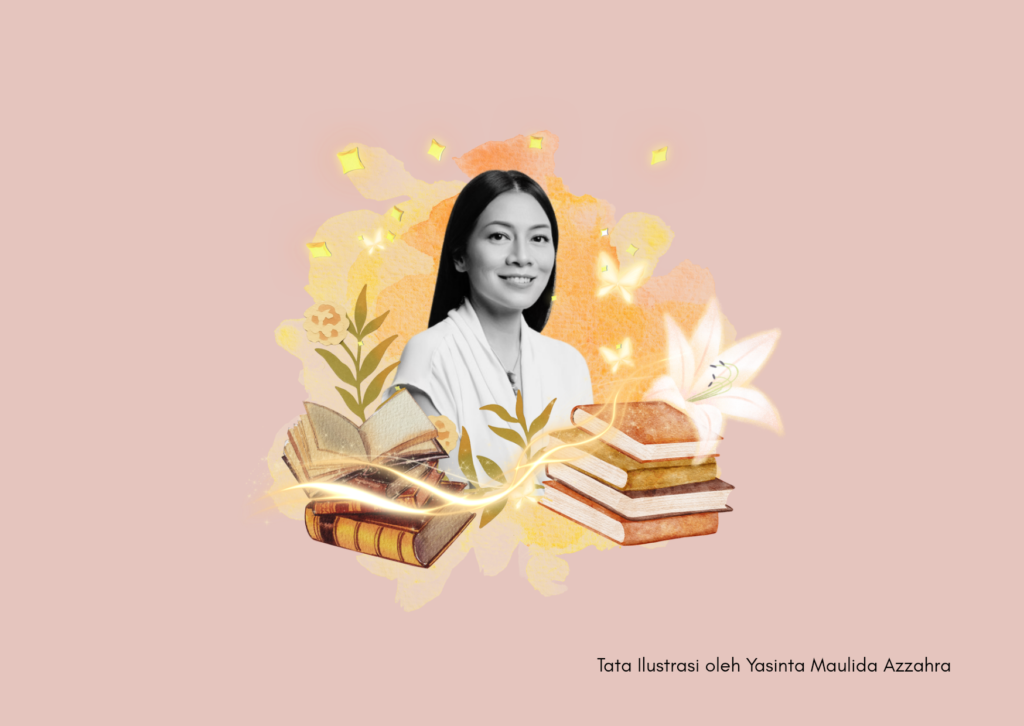 dewi lestari dan benda-benda yang dibawanya
